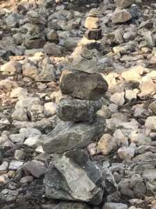 Les visiteurs laissent une trace de leur passage au Colorado provençal